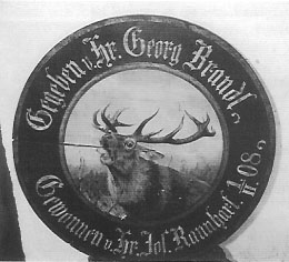 &Auml;lteste Sch&uuml;tzenscheibe