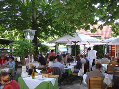 Isarblick Biergarten